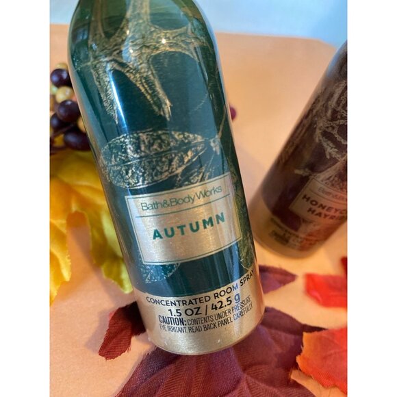 Bath & Body Works “Autumn” & "Honeycrisp Hayride” 2 New Concentrated Room Sprays - Picture 2 of 6
